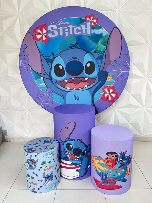 Stitch Lilás Kit Basico