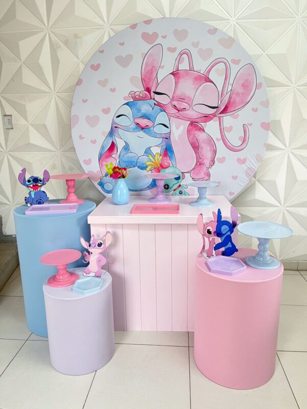 Stitch Rosa Kit Festejar