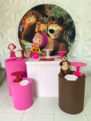 Masha e Urso Kit Festejar