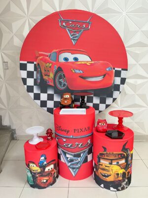 Carros Vermelho Kit Celebrar