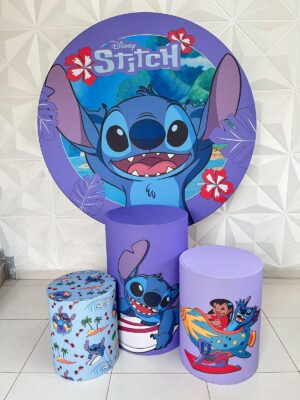 Stitch Roxo Kit Basico