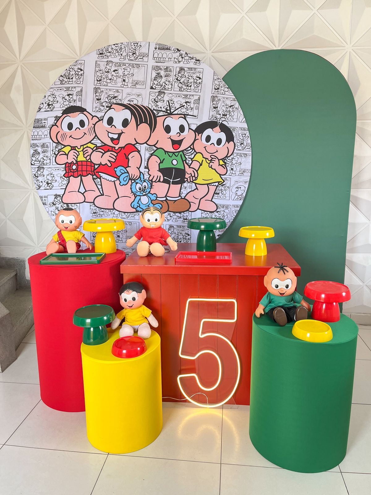 Turma da Monica Kit Luxo Led