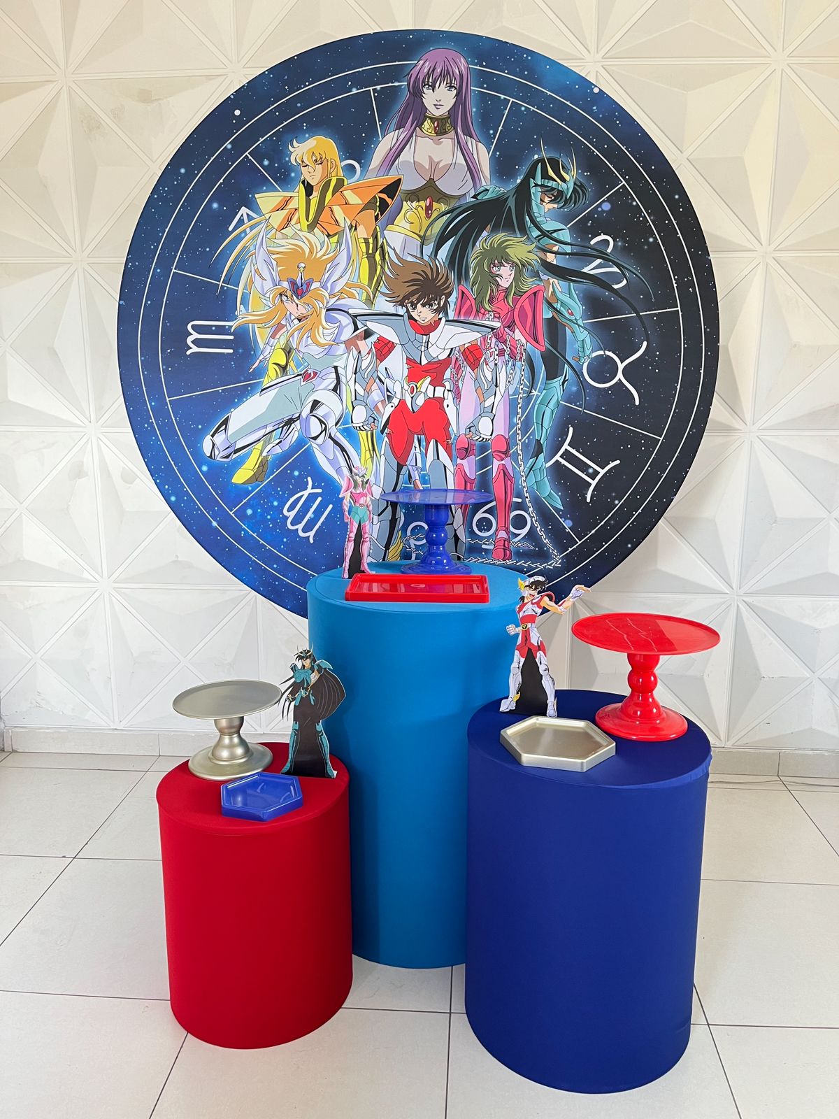 Cavaleiros do Zodiaco Kit Celebrar