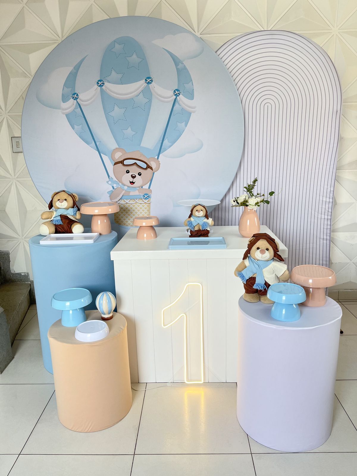 Ursinho Baloeiro Kit Luxo Led