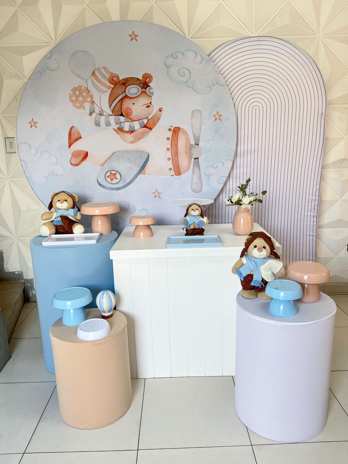 Ursinho Aviador Kit Luxo