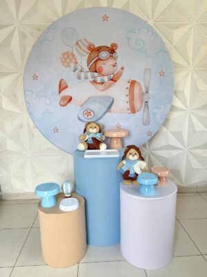 Ursinho Aviador Kit Celebrar