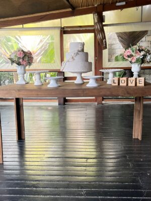 Casamento Mesa Rústica