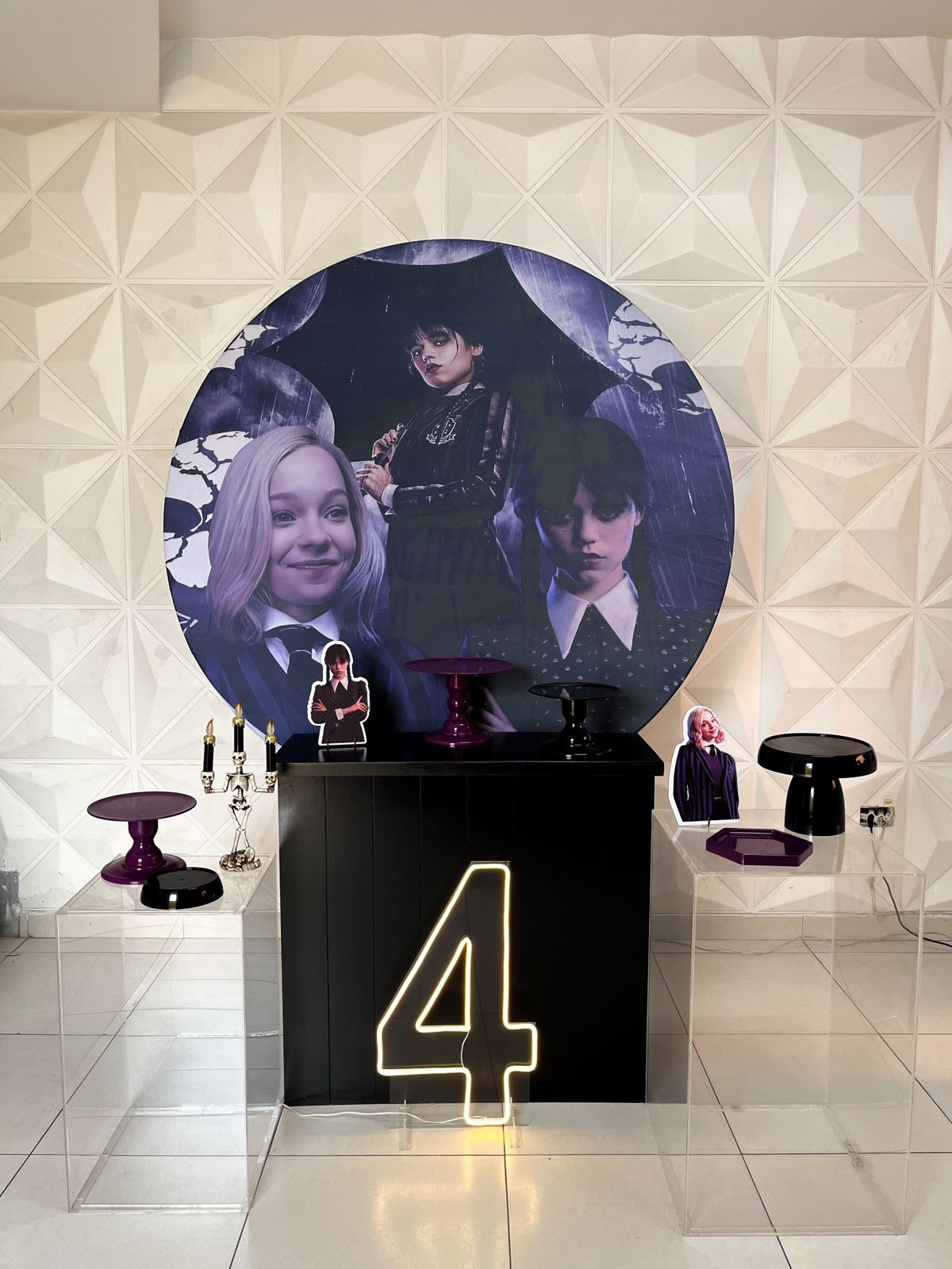 Wandinha 2 Cubos Led