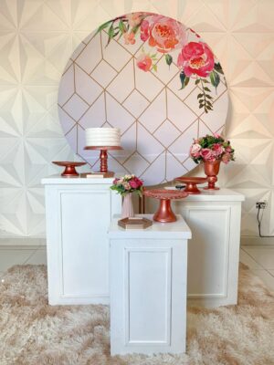 Flores Cubos Boiserie