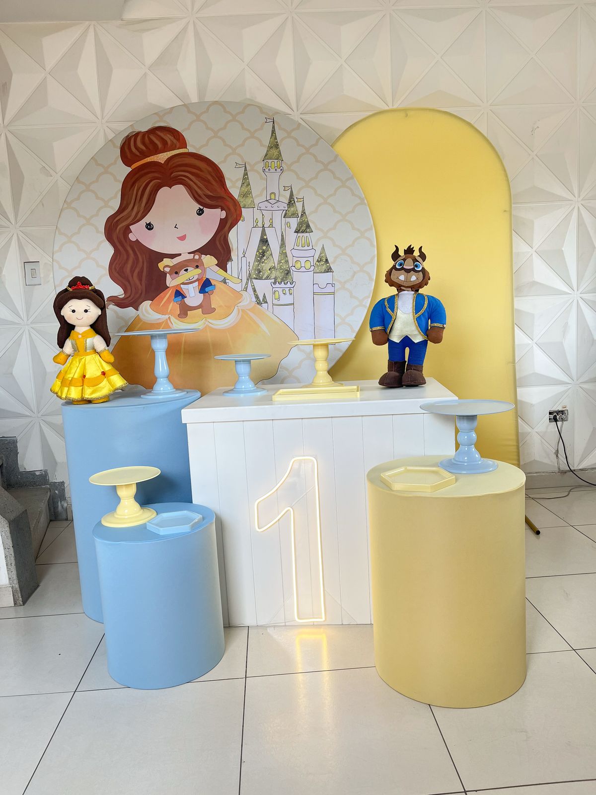 Bela e a Fera Kit Luxo Led