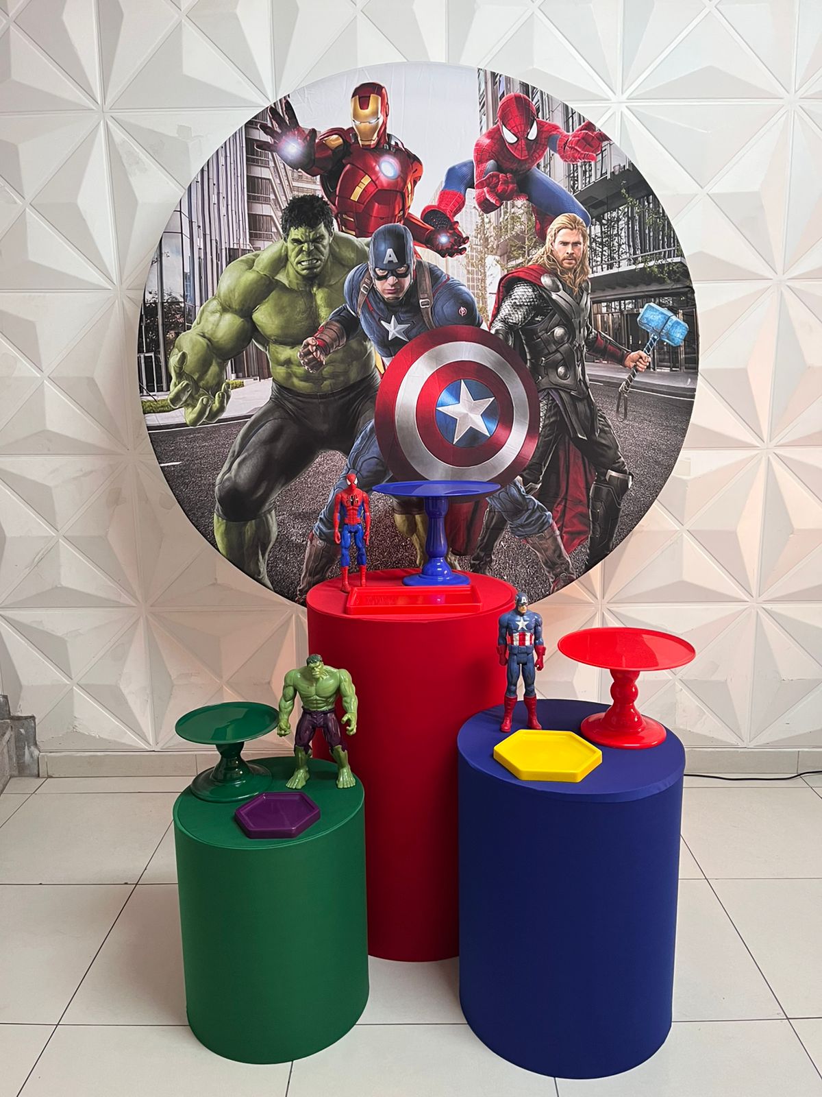 Vingadores Kit Celebrar