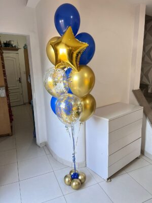 Balões Látex  9x + Metalizado 1x