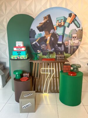 Minecraft Kit Luxo Led