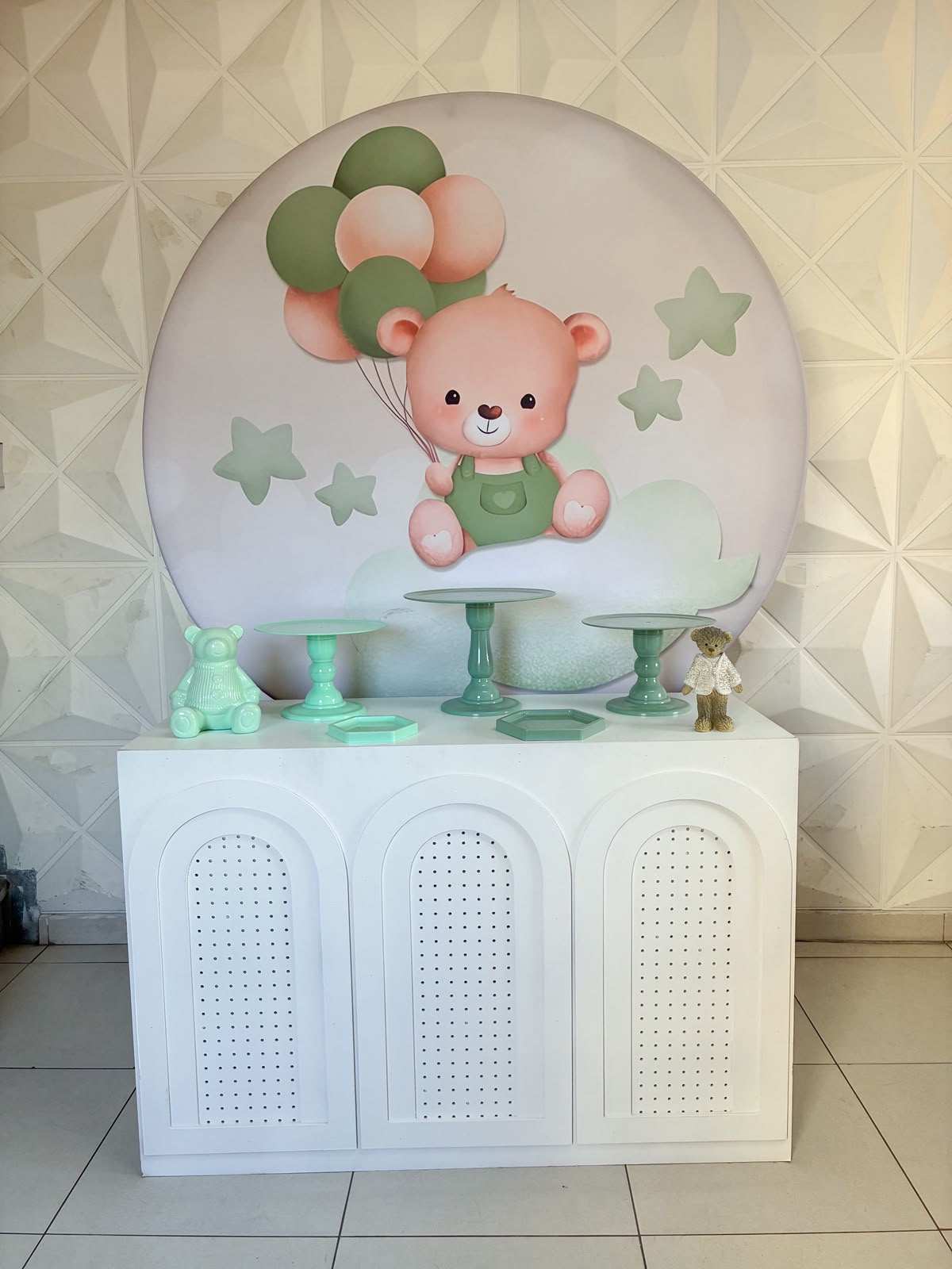 Ursinho Cômoda Boiserie