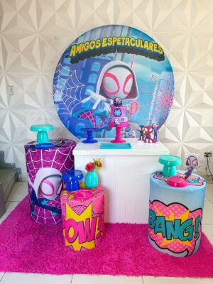 Aranha Fantasma Kit Festejar