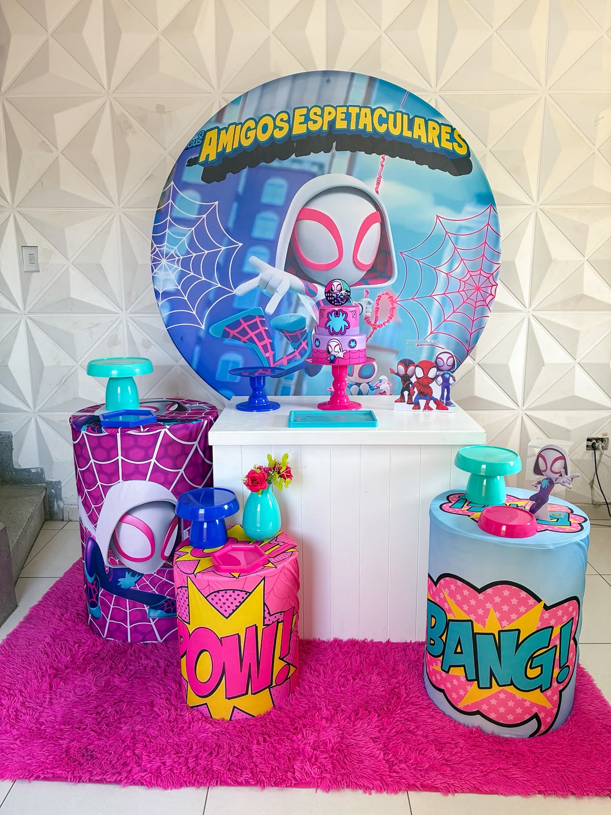 Aranha Fantasma Kit Festejar