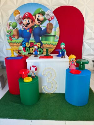 Super Mario Kit Luxo Led