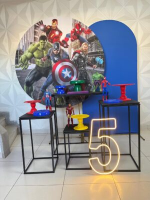 Vingadores Mesas Ferro Luxo