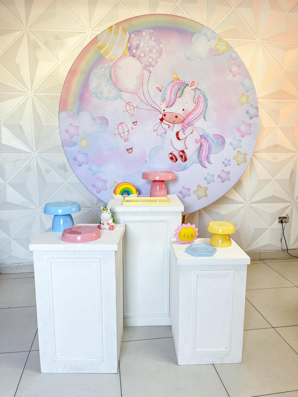 Unicórnio Cubos Boiserie